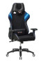 Кресло игровое Zombie VIKING 4 AERO текстиль/эко.кожа с подголов. крестовина пластик