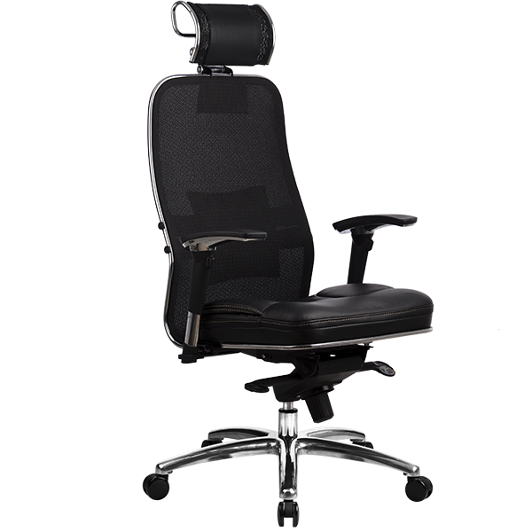 Фото офисное кресло samurai sl-3.04 черный плюс