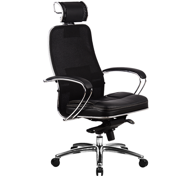 Фото офисное кресло samurai sl-2.04 черный плюс