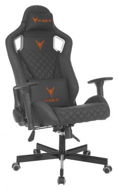 Кресло игровое Knight Outrider эко.кожа с подголов. крестовина металл
