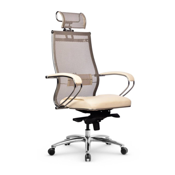 Фото кресло samurai sl-2.05 infinity easy clean молочный