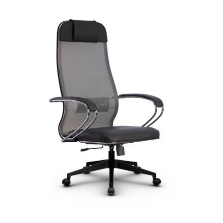 Фото metta l 1m 36/k_17832_сетка x2 - светло-серый_кожа перфорированная newleather - серый