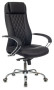 Фото кресло руководителя бюрократ ch-609sl/eco/black черный эко.кожа крестовина металл хром