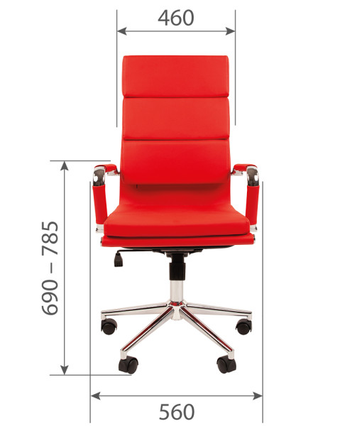 Фото офисное кресло chairman 750 red