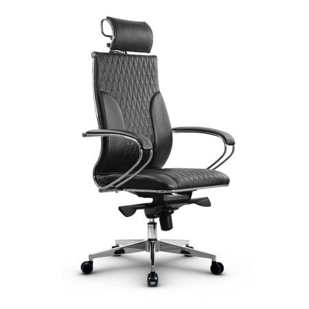 Фото metta l 2c 44b/k_17841_кожа перфорированная newleather - черный_кожа перфорированная newleather - черный