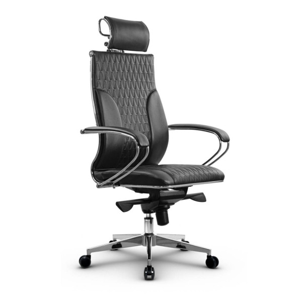 Фото metta l 2c 44b/k_17841_кожа перфорированная newleather - черный_кожа перфорированная newleather - черный