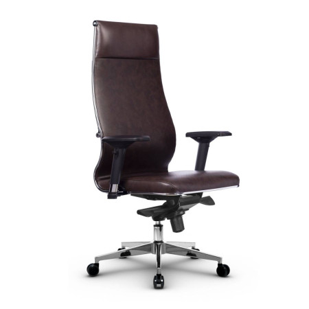 Фото metta l 1c 42/4d_17841_кожа перфорированная newleather - темно-коричневый_кожа перфорированная newleather - темно-коричневый