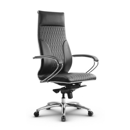 Фото metta l 1c 44b/k_17838_кожа перфорированная newleather - черный_кожа перфорированная newleather - черный