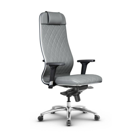 Фото metta l 1m 40m/2d_17838_кожа перфорированная newleather - серый_кожа перфорированная newleather - серый