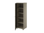 Фото Шкаф высокий односекционный Z-41-11, Дуб Галифакс/Бетон Чикаго