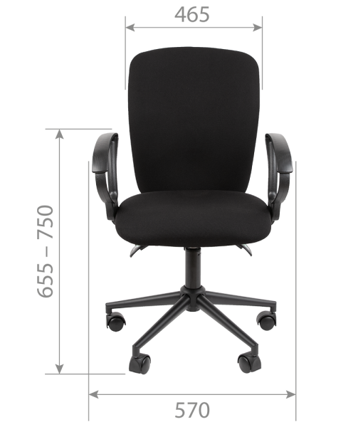 Фото офисное кресло chairman 9801 россия ткань t02 голубой black