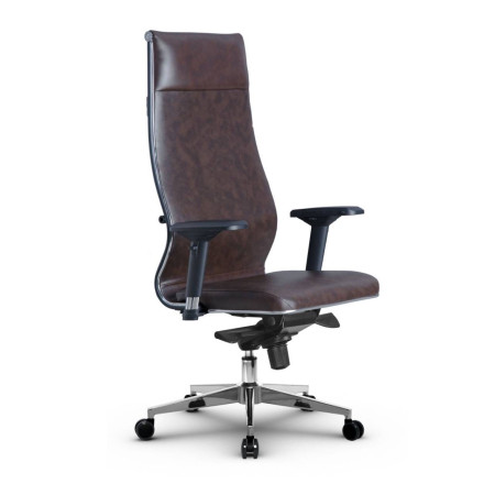 Фото metta l 1m 42/4d_17841_кожа перфорированная newleather - темно-коричневый_кожа перфорированная newleather - темно-коричневый