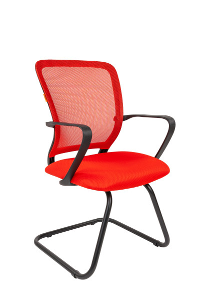 Фото офисное кресло chairman    698  v  россия     tw-69 красный