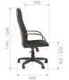 Фото офисное кресло chairman    727    россия    tw-11 черный