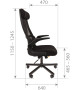 Фото офисное кресло chairman 575 black