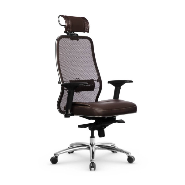 Фото кресло samurai sl-3.04 infinity easy clean темно-коричневый