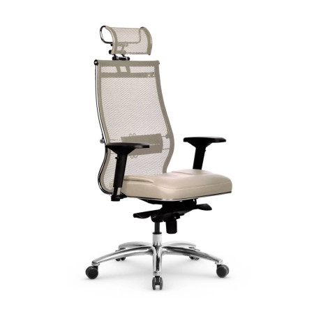 Фото кресло samurai sl-3.05 infinity easy clean молочный