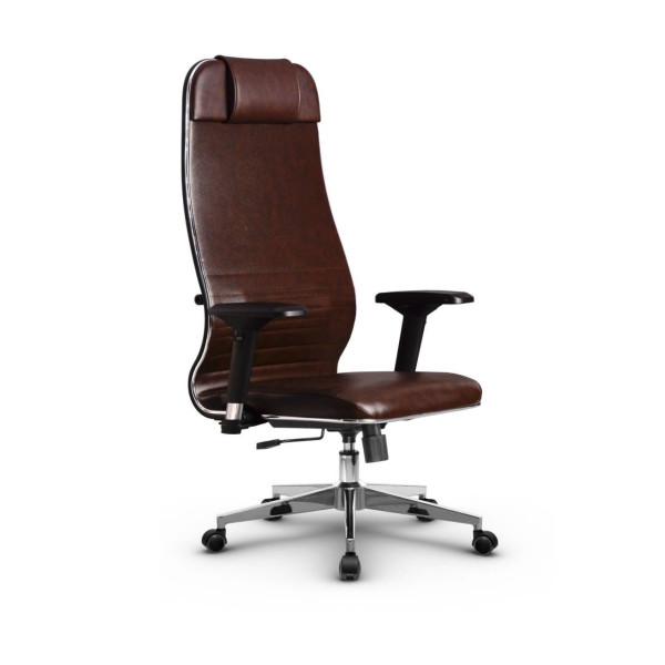 Фото metta l 1m 38k2/4d_17834_кожа перфорированная newleather - темно-коричневый_кожа перфорированная newleather - темно-коричневый