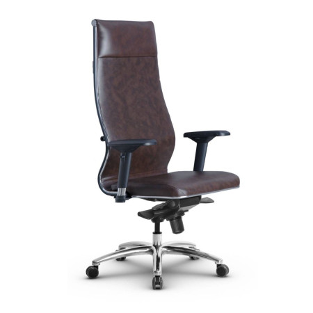 Фото metta l 1m 42/4d_17838_кожа перфорированная newleather - темно-коричневый_кожа перфорированная newleather - темно-коричневый