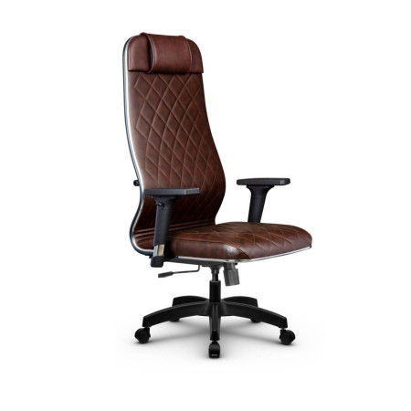 Фото metta l 1m 40m/2d_17831_кожа перфорированная newleather - темно-коричневый_кожа перфорированная newleather - темно-коричневый