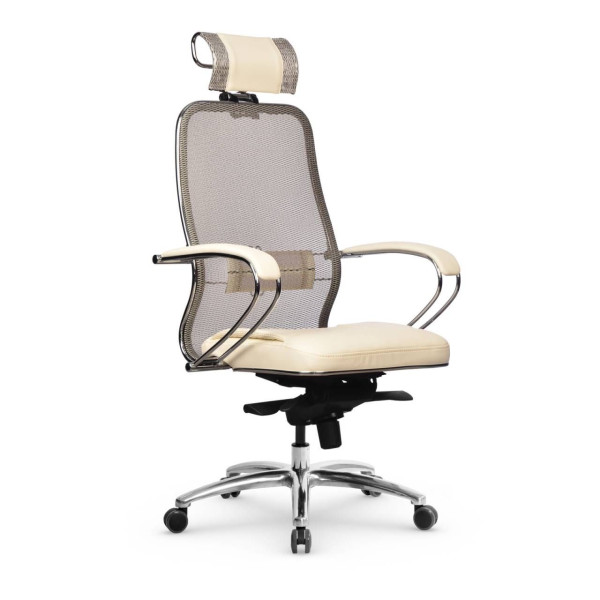 Фото кресло samurai sl-2.04 infinity easy clean молочный