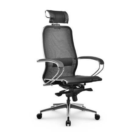 Фото кресло samurai s-2.041 infinity easy clean черный плюс