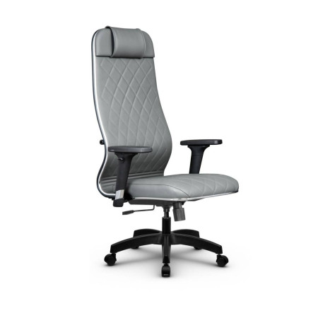 Фото metta l 1m 40m/2d_17831_кожа перфорированная newleather - серый_кожа перфорированная newleather - серый