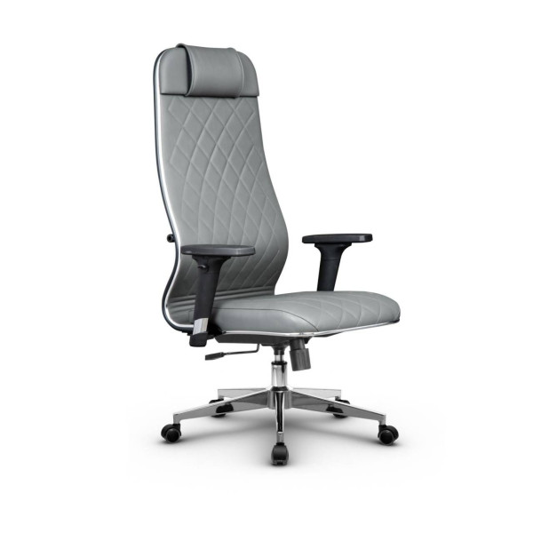 Фото metta l 1m 40m/2d_17834_кожа перфорированная newleather - серый_кожа перфорированная newleather - серый