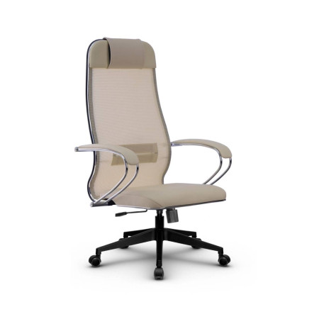 Фото metta l 1m 36/k_17832_сетка x2 - бежевый_кожа перфорированная newleather - бежевый