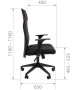 Фото офисное кресло chairman 611 ткань os-08 серая