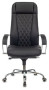 Фото кресло руководителя бюрократ ch-609sl/eco/black черный эко.кожа крестовина металл хром