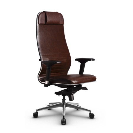 Фото metta l 1m 38k2/4d_17839_кожа перфорированная newleather - темно-коричневый_кожа перфорированная newleather - темно-коричневый