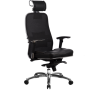 Фото офисное кресло samurai sl-3.04 черный плюс