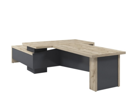 Фото Стол Т-918.0000пр с брифингом 1700 мм, Дуб Вотан