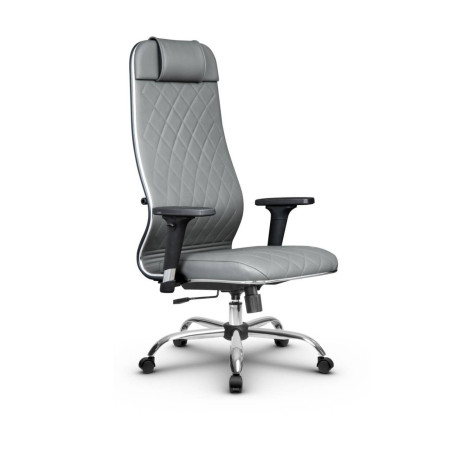 Фото metta l 1m 40m/2d_17833_кожа перфорированная newleather - серый_кожа перфорированная newleather - серый