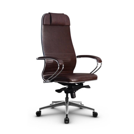 Фото metta l 1m 38k2/k_17839_кожа перфорированная newleather - темно-коричневый_кожа перфорированная newleather - темно-коричневый