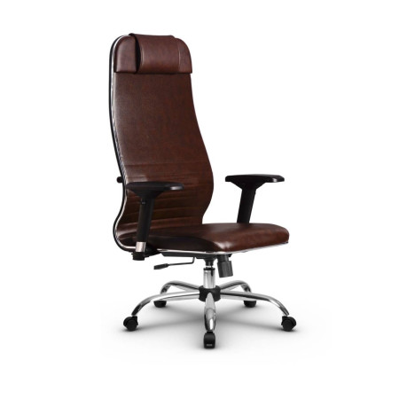 Фото metta l 1m 38k2/4d_17833_кожа перфорированная newleather - темно-коричневый_кожа перфорированная newleather - темно-коричневый