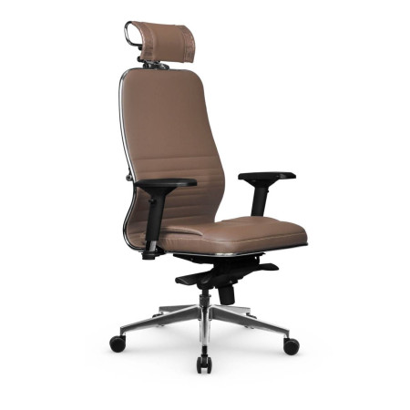 Фото кресло samurai kl-3.041 infinity easy clean светло-коричневый