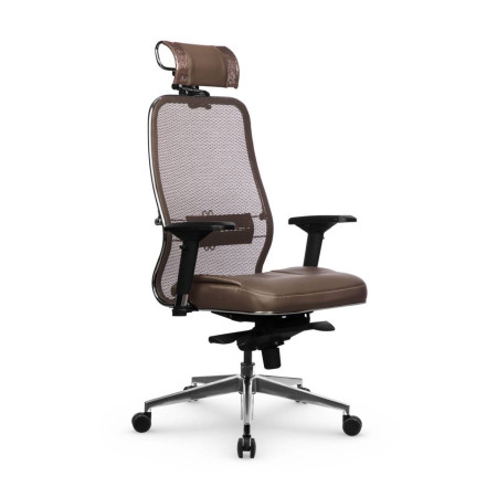 Фото кресло samurai sl-3.041 infinity easy clean светло-коричневый