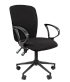 Офисное кресло Chairman 9801 Россия ткань T08 черный Black