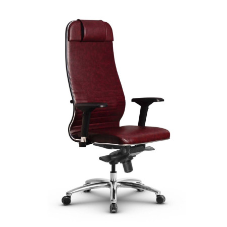 Фото metta l 1m 38k2/4d_17838_кожа перфорированная newleather - темно-бордовый_кожа перфорированная newleather - темно-бордовый