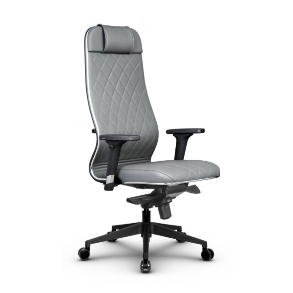 Фото metta l 1m 40m/2d_17840_кожа перфорированная newleather - серый_кожа перфорированная newleather - серый