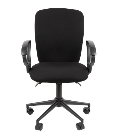 Фото офисное кресло chairman 9801 россия ткань t08 черный black