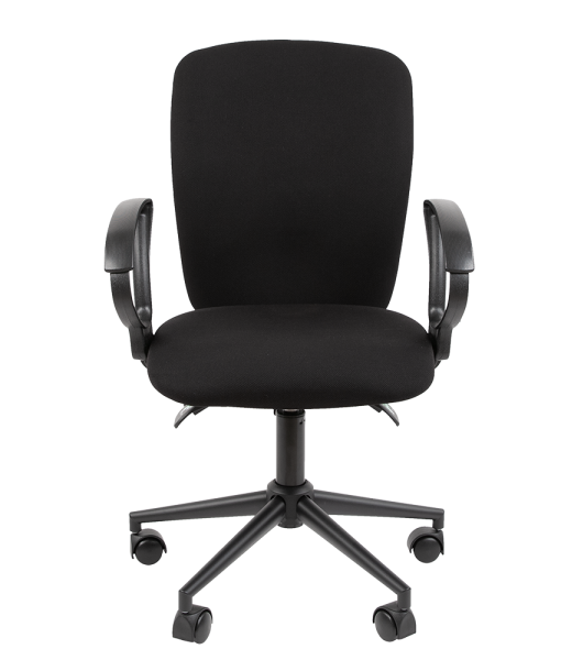 Фото офисное кресло chairman 9801 россия ткань t08 черный black