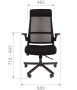 Фото офисное кресло chairman 575 black