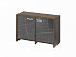 Тумба двухсекционная FI-12-02.G. Фурнитура INOX