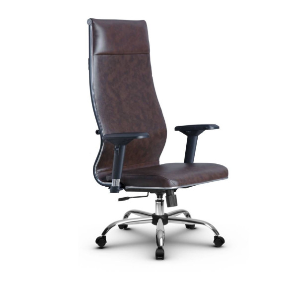 Фото metta l 1m 42/4d_17833_кожа перфорированная newleather - темно-коричневый_кожа перфорированная newleather - темно-коричневый