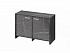Тумба двухсекционная FI-12-02.G. Фурнитура INOX