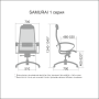Фото офисное кресло samurai  comfort 1.01