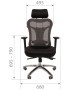 Фото офисное кресло chairman    769   россия   tw-11 черный n